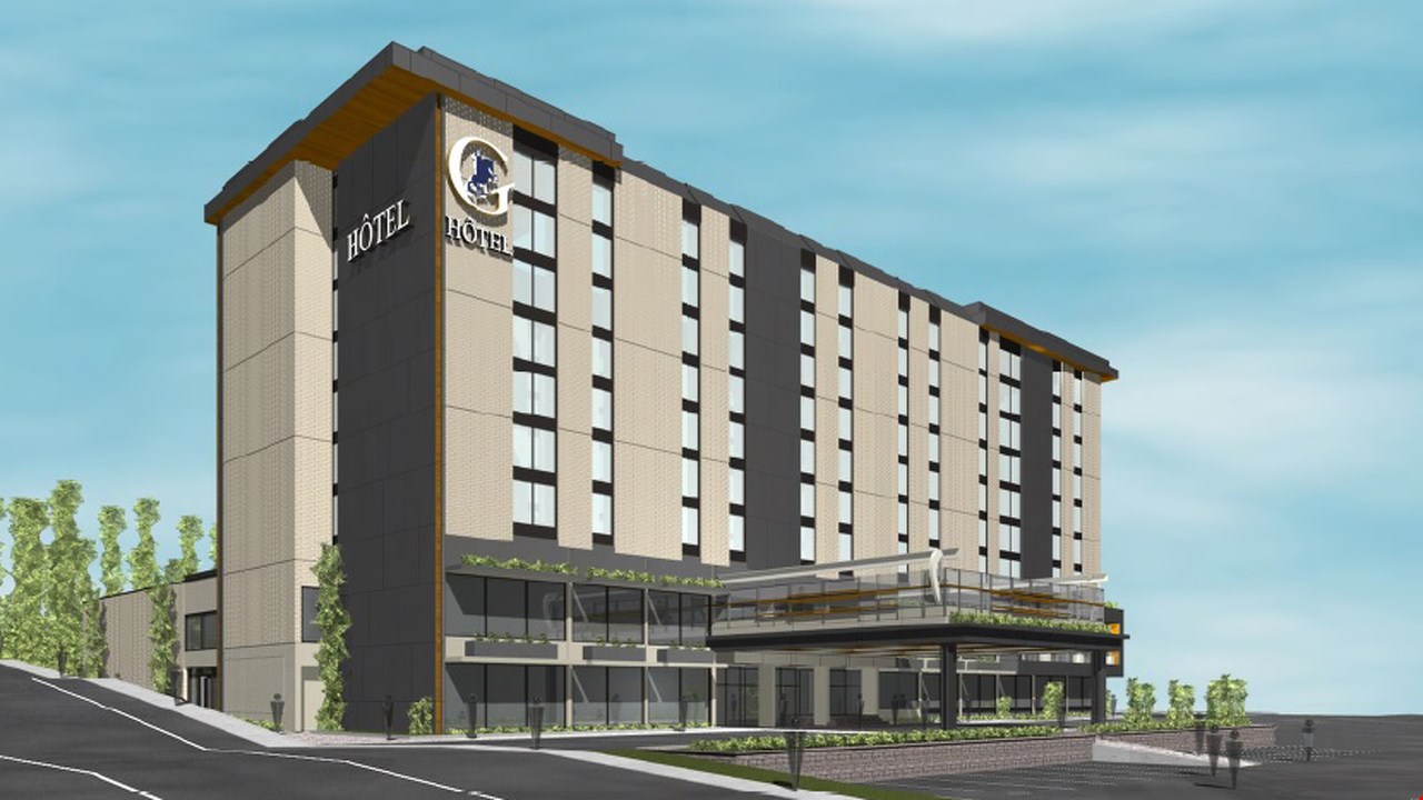 Travaux d'agrandissement à l’Hôtel et Centre de congrès Le Georgesville 