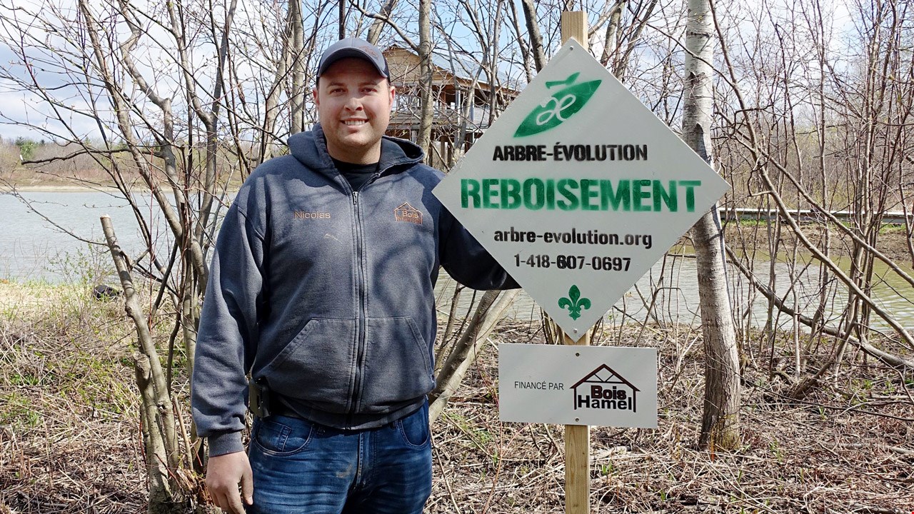 Bois Hamel s’implique dans l’aménagement du Domaine Taschereau de Sainte-Marie